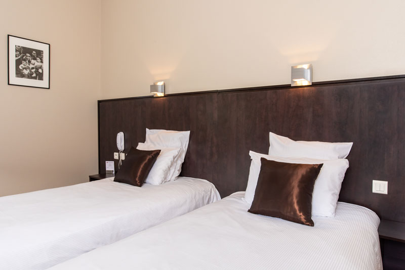 photo chambre twin