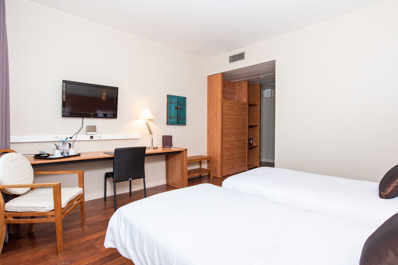 photo chambre twin